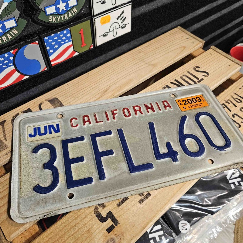 PLAQUE U.S. 3EFL460 CALIFORNIA