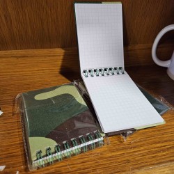 CARNET MILITAIRE CAMOUFLAGE...