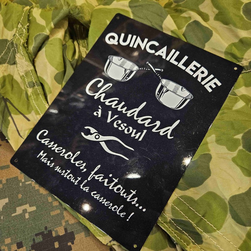 Plaque métal Quincaillerie CHAUDARD
