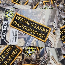 PATCH ARMY PHOTOGRAPHER