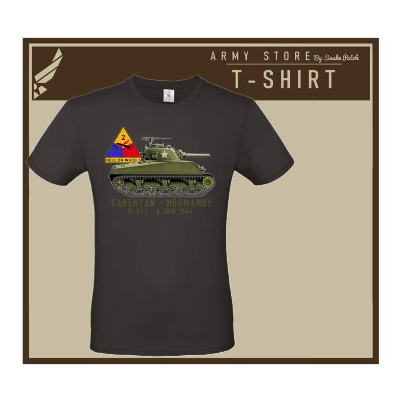 TSHIRT 2ND ARMORED CARENTAN