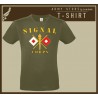 T SHIRT SIGNAL CORPS OD