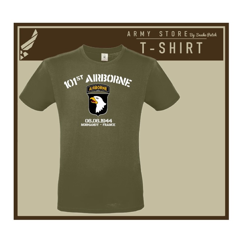 TSHIRT 101ST AIRBORNE OD