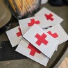 PATCH VELCRO CROIX ROUGE AID