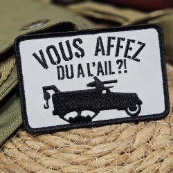 PATCH A L'AIL BRODERIE