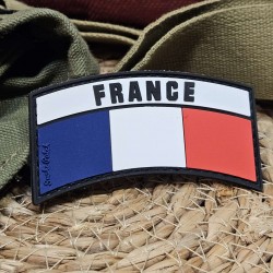 PATCH 3D FRANCE DEMI LUNE COUL