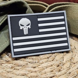 PATCH PUNISHER USA FLAG URBAN