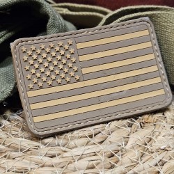 PATCH USA 3D BV TAN SABLE