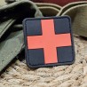 PATCH MEDIC NOIR ET ROUGE