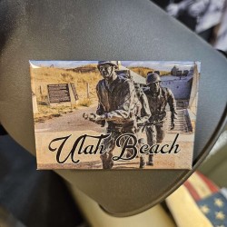 MAGNET UTAH BEACH SCULPTURE