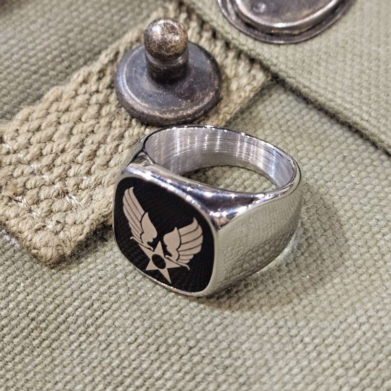 BAGUE USAAF ARGENT