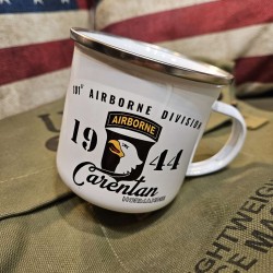 MUG MÉTAL 101ST CARENTAN 1944