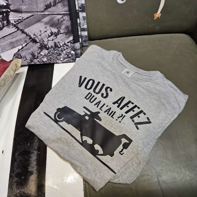 T SHIRT VOUS AFFEZ 4XL GRIS