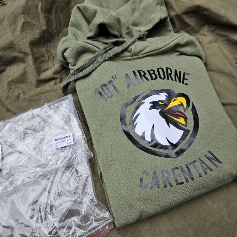 HOODIE 101ST AIRBORNE KAKI