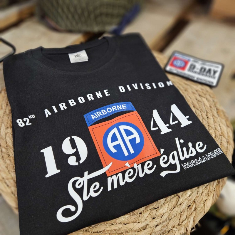TSHIRT 82ND AB STE MÈRE EGLISE