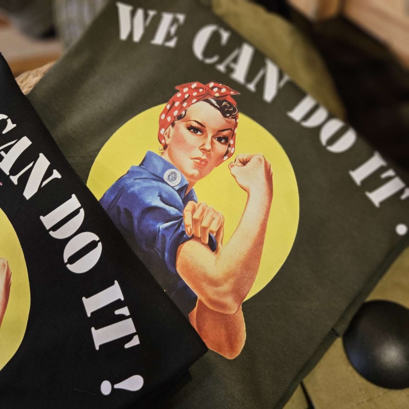 TSHIRT ROSIE " WE CAN DO IT "