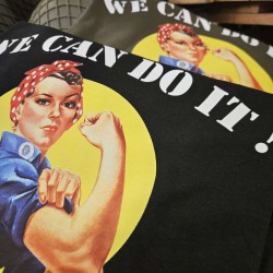 TSHIRT ROSIE " WE CAN DO IT "