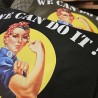 TSHIRT ROSIE " WE CAN DO IT "