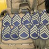 LOT X10 PAIRES DE GALONS STAFF SERGEANT