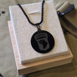 PENDENTIF ROND 101ST AIRBORNE