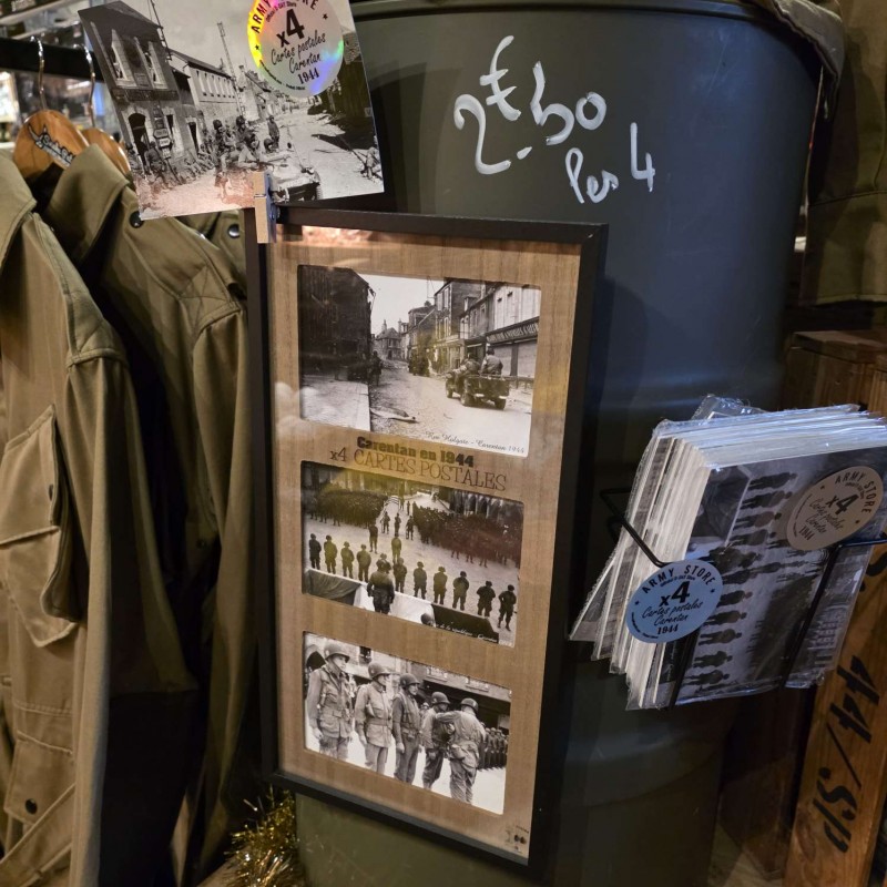 CARTES POSTALES CARENTAN X4