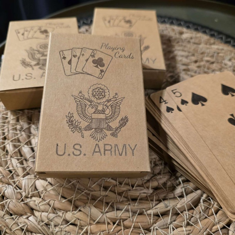 JEU DE CARTE US ARMY