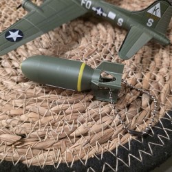 PORTE CLÉS BOMBE US B17 B26