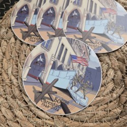 STICKER CARENTAN 80TH DDAY