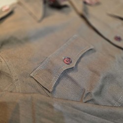 CHEMISE OFFICIER CHOCOLAT TYPE 1