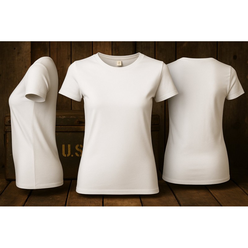 T SHIRT FEMME BLANC