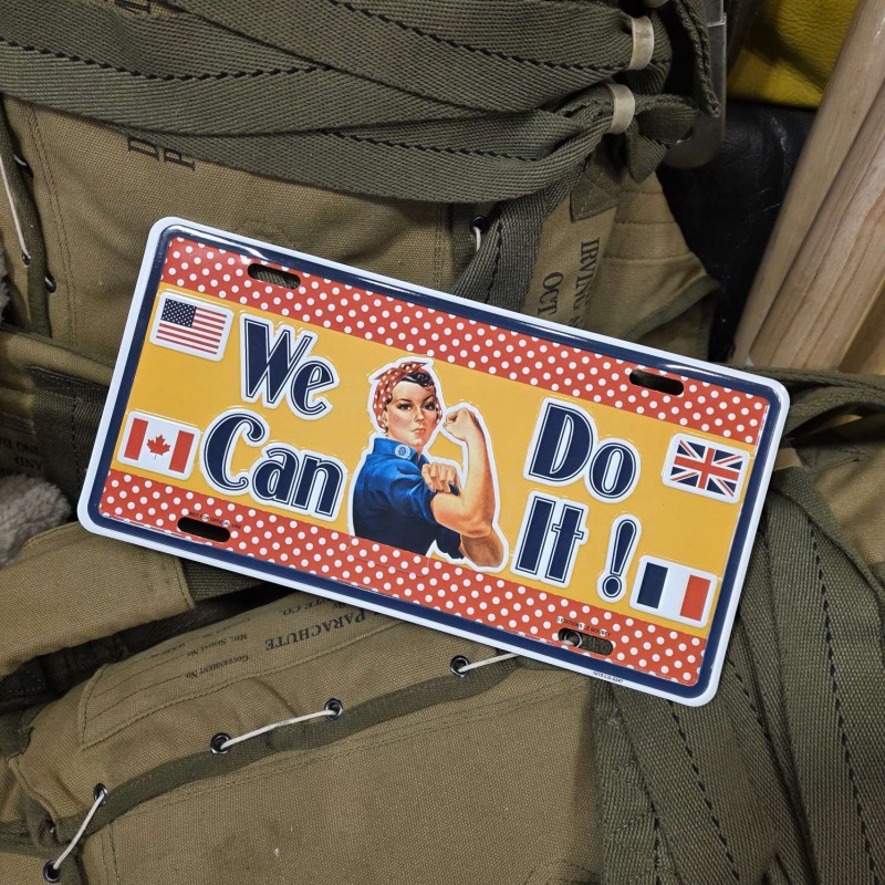 PLAQUE WE CAN DO IT ROSIE