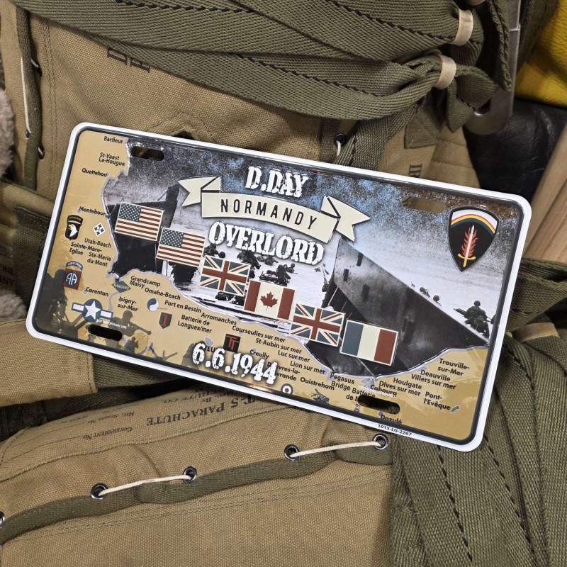 PLAQUE DDAY NORMANDY overlord