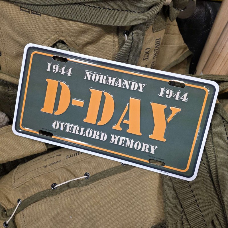 PLAQUE OVERLORD MEMORY 1944