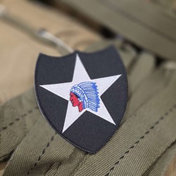 PATCH 2ND INFANTRY DIV INDIAN