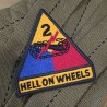 PATCH HELL ON WHEELS 10 X 9.5