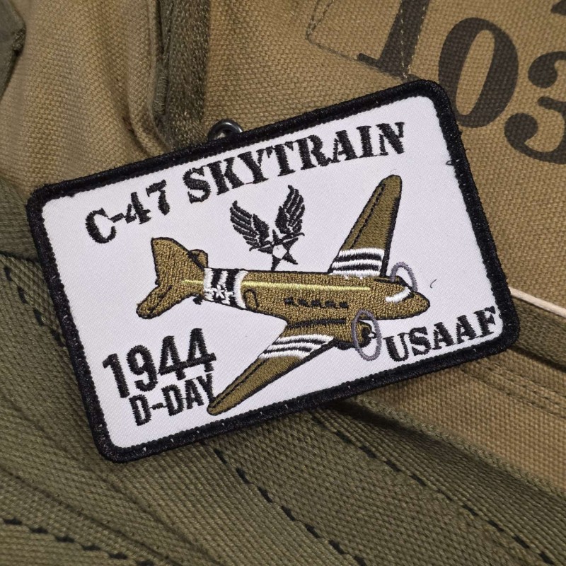 PATCH VELCRO C-47 SKYTRAIN
