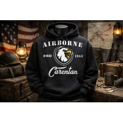 HOODIE 101ST AIRBORNE AIGLE...
