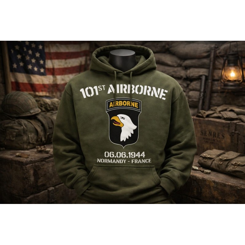 HOODIE 101 ème AIRBORNE OD
