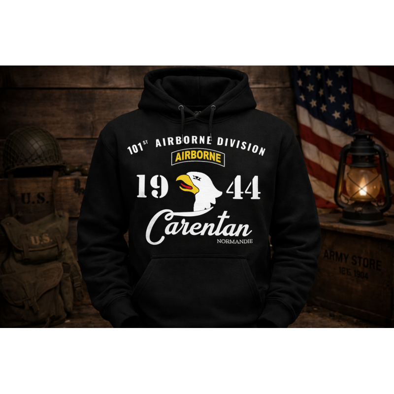 HOODIE 101ème Airborne CARENTAN 1944