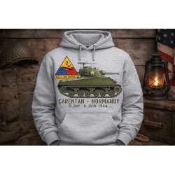 HOODIE 2ND ARMORED GRIS