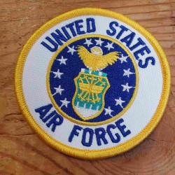 PATCH USAF BLANC